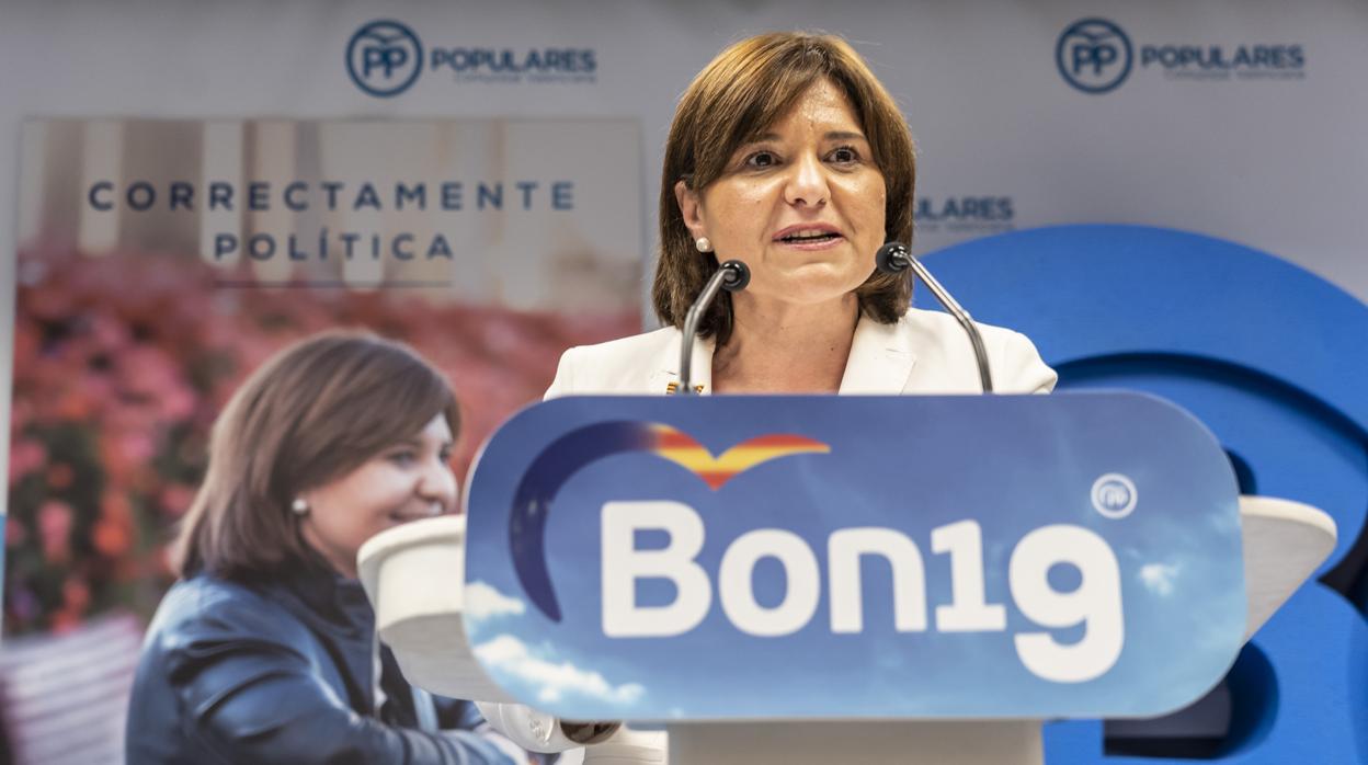 Isabel Bonig, en la sede del PPCV