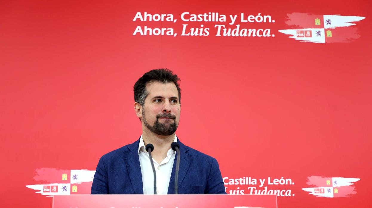 El socialista Luis Tudanca, en una imagen de archivo