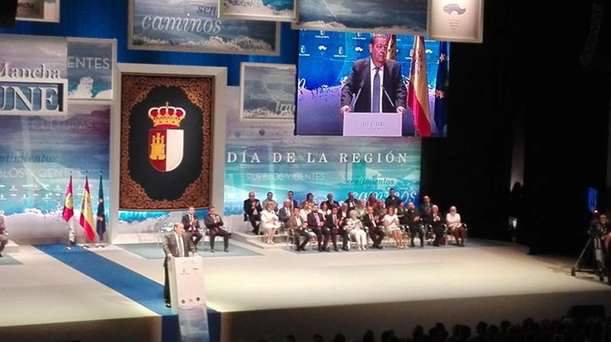 Jesús Fernández Vaquero durante su intervención