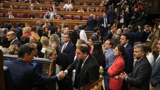 La Mesa del Congreso decide no pagar ni un euro a los cuatro diputados presos