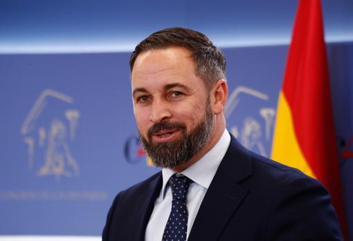 Santiago Abascal, presidente de Vox