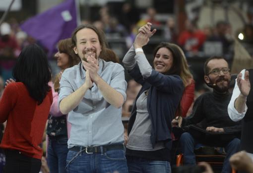 Pablo Iglesias e Irene Montero