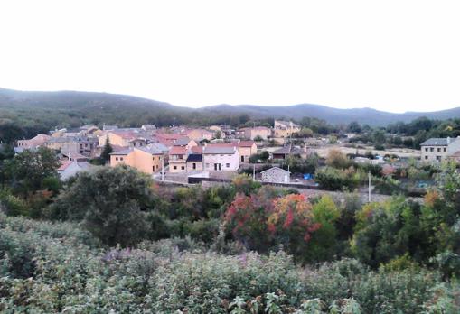 Panorámica de Arroyo de las Fraguas, pequeño pueblo de la Sierra Norte de Guadalajara