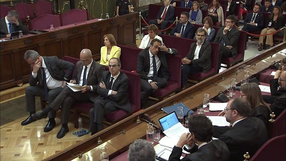 El juicio del «procés», resumido en dos minutos