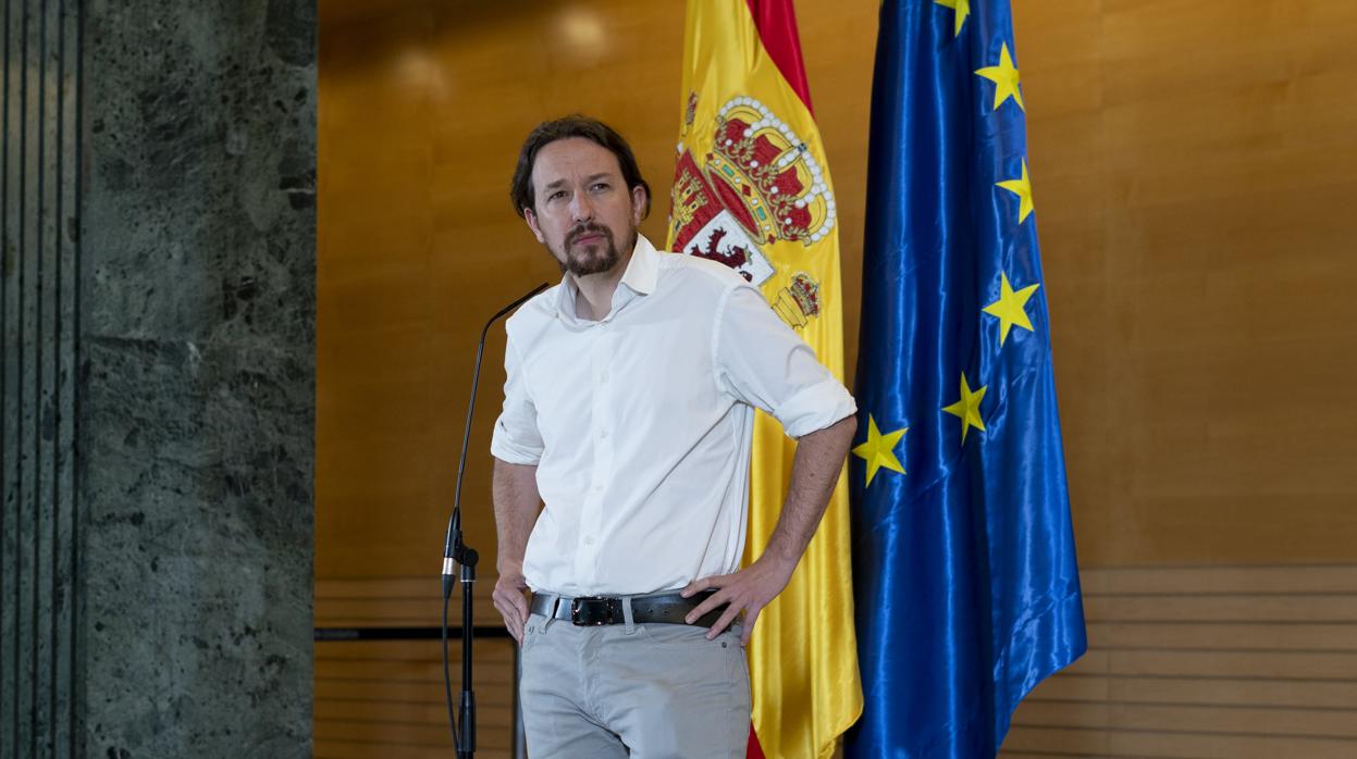 Pablo Iglesias, después de la reunion con Pedro Sanchez