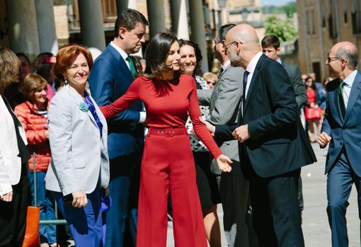 La Reina Letizia apoya en Soria que el repique de campanas sea declarado Patrimonio de la Humanidad