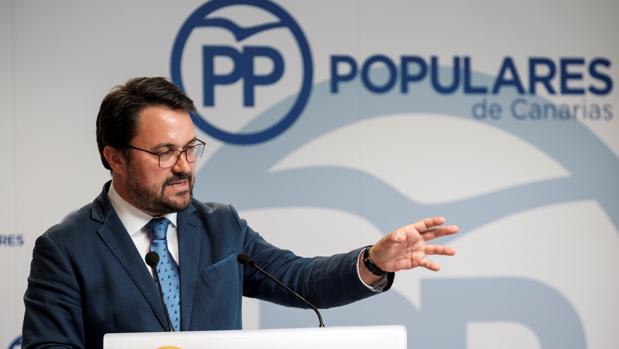 El PP solo acepta a Asier Antona como presidente en un acuerdo con Coalición Canaria