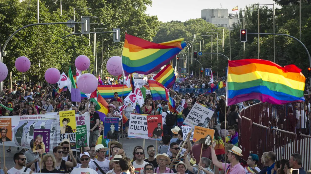 Manifetación del Orgullo Gay Madrid 2018