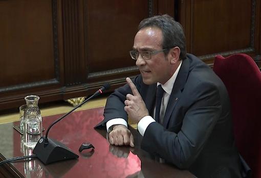 Josep Rull advierte al tribunal de los ecos políticos que generará la sentencia