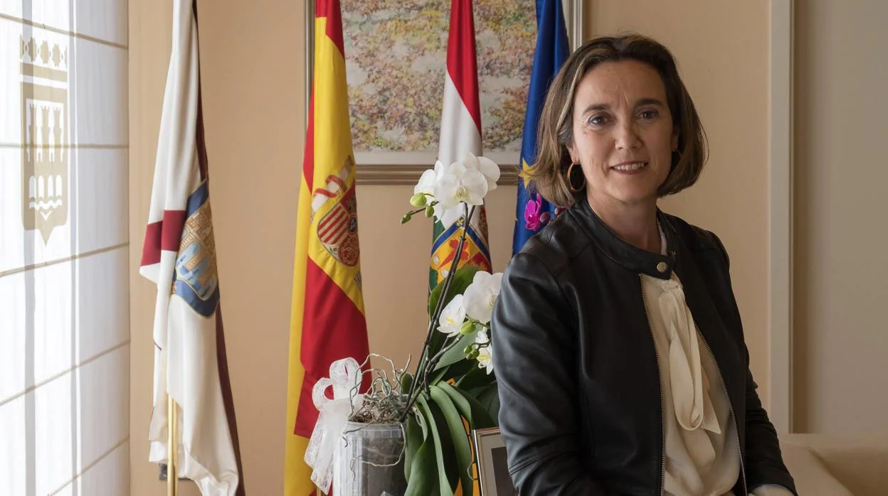 Cuca Gamarra, alcaldesa de Logroño hasta el sábado pasado, ha sido la coordinadora de la campaña de las elecciones municipales del PP