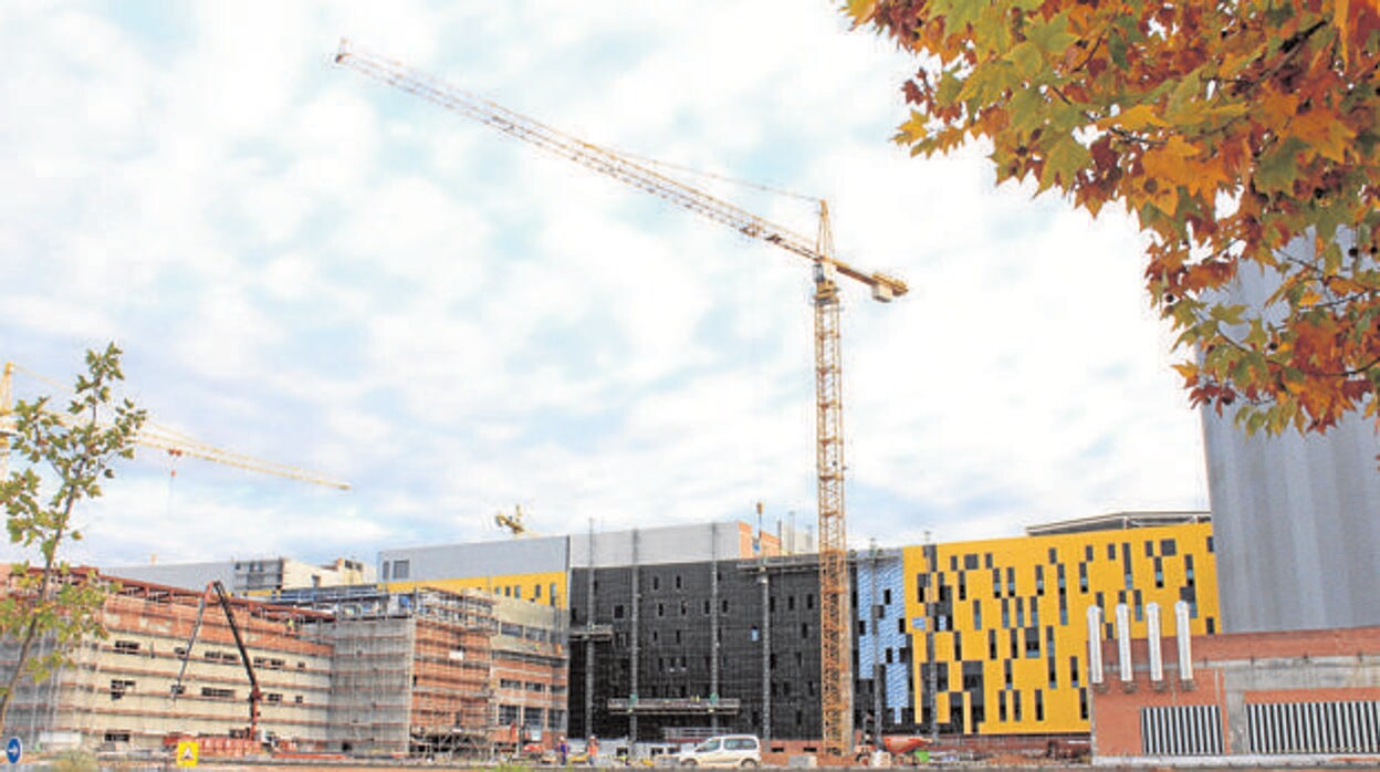 Obras en el nuevo hospital de Toledo -