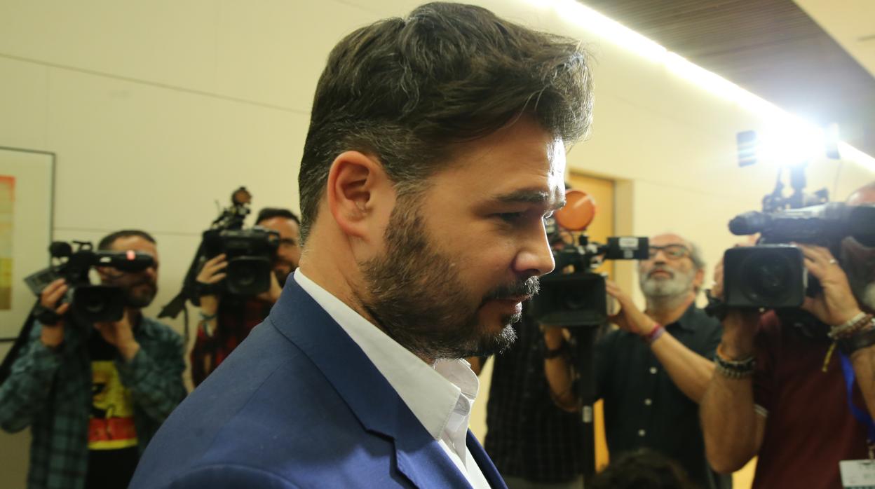 Gabriel Rufián, diputado de ERC