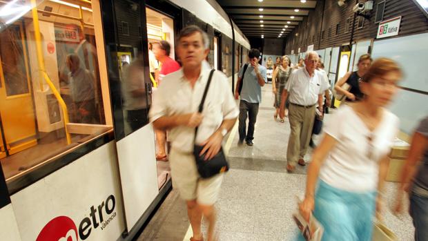 Horarios especiales de verano del Metro de Valencia para los meses de julio y agosto