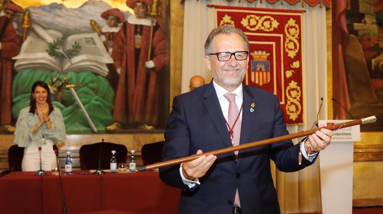 Josep Martí, durante su toma de posesión