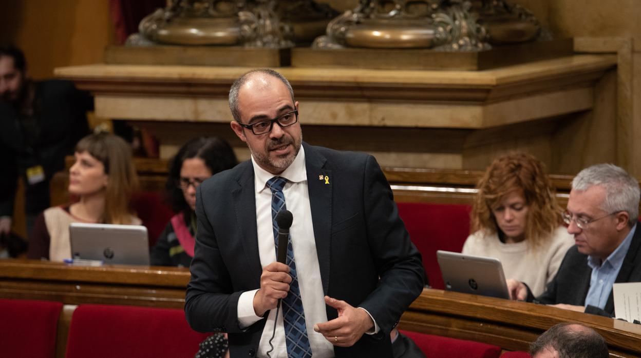 Pleno en el Parlament de Catalunya