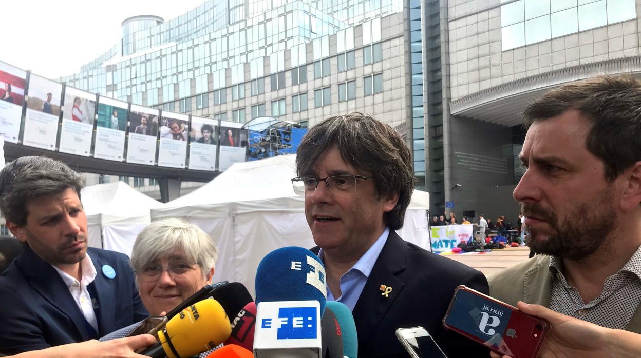 Puigdemont, en Bruselas