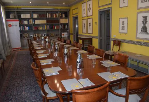 Sala principal de reuniones del Rea Instituto Elcano
