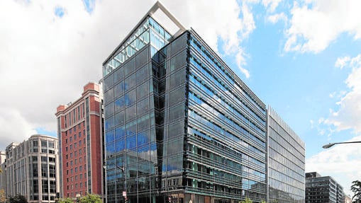 Edificio de la «embajada» de la Generalitat en Washington