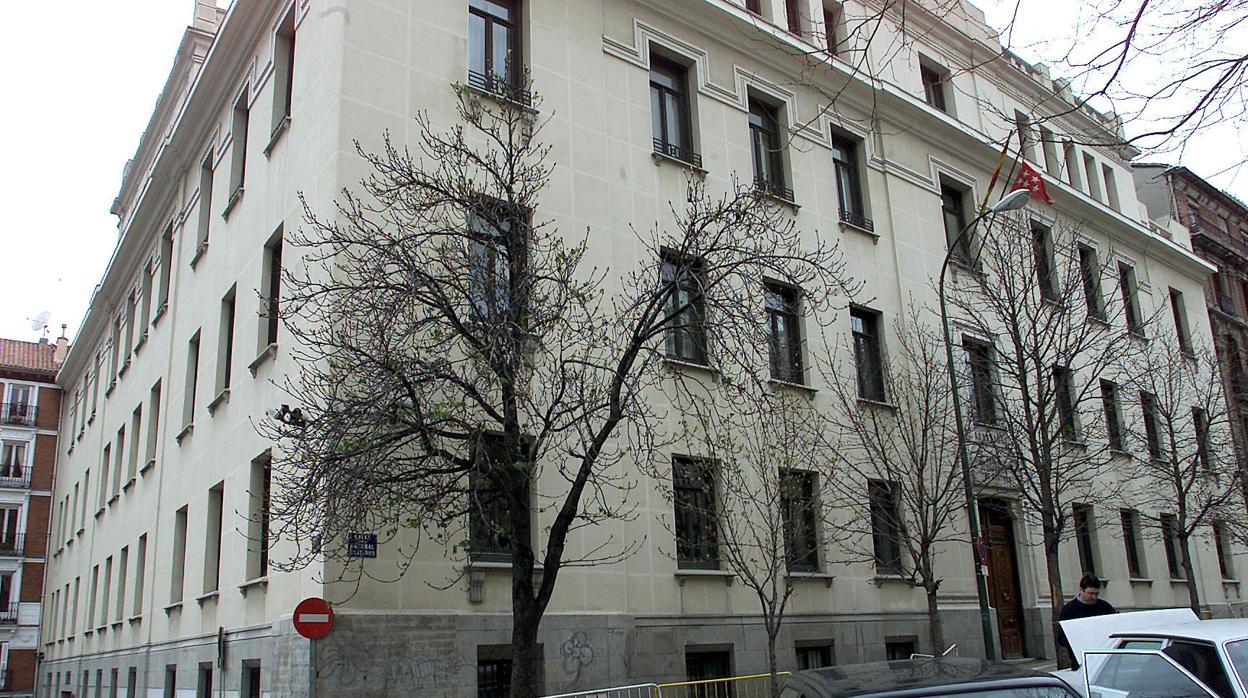 Exterior del Tribunal Superior de Justicia de Madrid