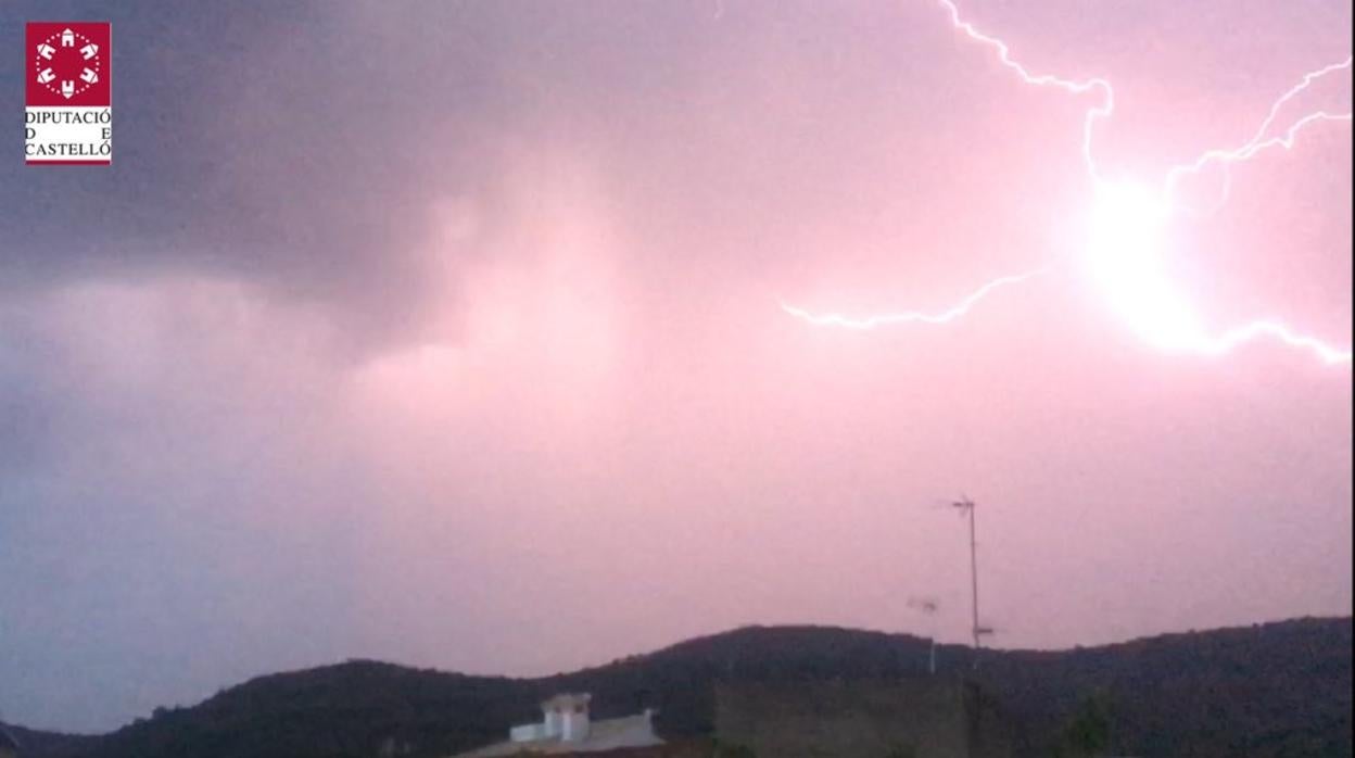 Tormenta eléctrica este domingo en Castellón