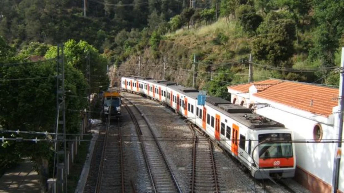 Tren de los ferrocarriles catalanes en una imagen de archivo