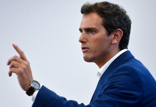 Albert Rivera, presidente de Ciudadanos