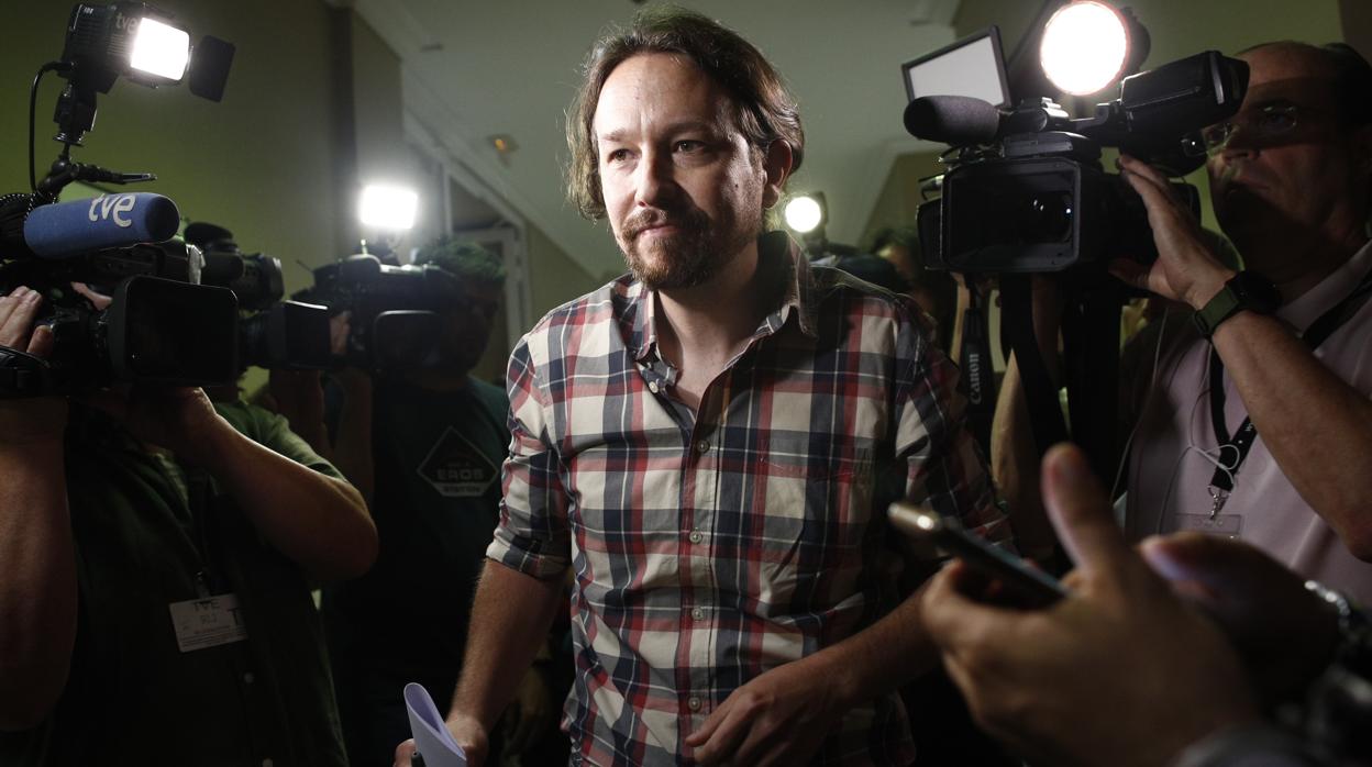 Pablo Iglesias, líder de Podemos