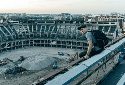 Uno de los «youtubers» dentro del recinto