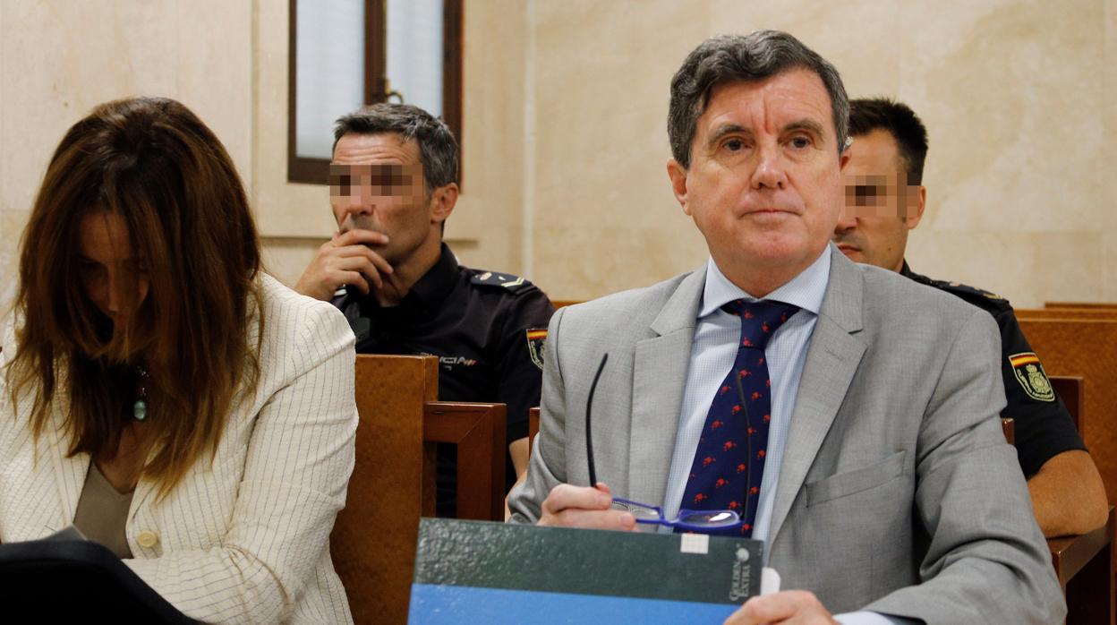 Jaume Matas, en junio, durante el juicio del caso Son Espases