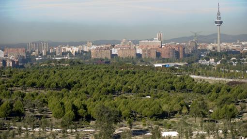 Parque de la Cuña Verde, en el distrito de Latina