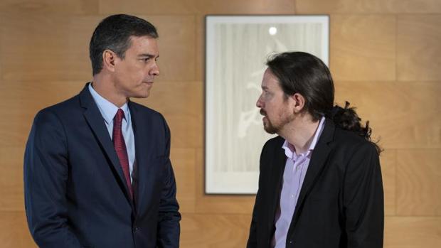 El duelo de Sánchez e Iglesias obstruye los gobiernos en La Rioja, Navarra y Aragón