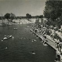 La Playa de Madrid en 1957