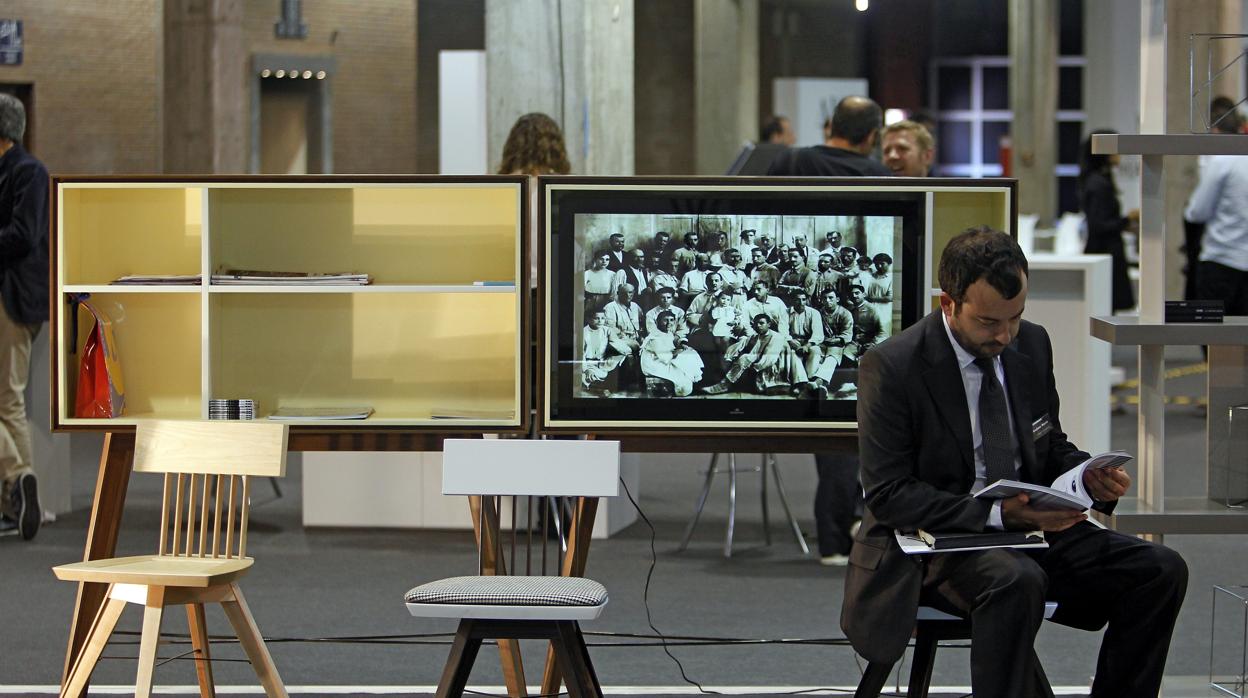 Imagen de archivo de un stand en las instalaciones de Feria Valencia