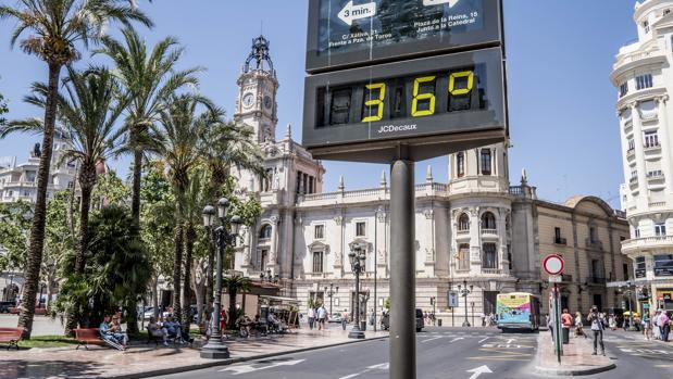 Alerta amarilla en la provincia de Valencia por calor intenso con temperaturas de hasta 38 grados