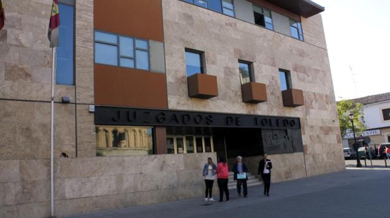 Fachada del Palacio de Justicia de Toledo, donde se encuentra el juzgado número 5