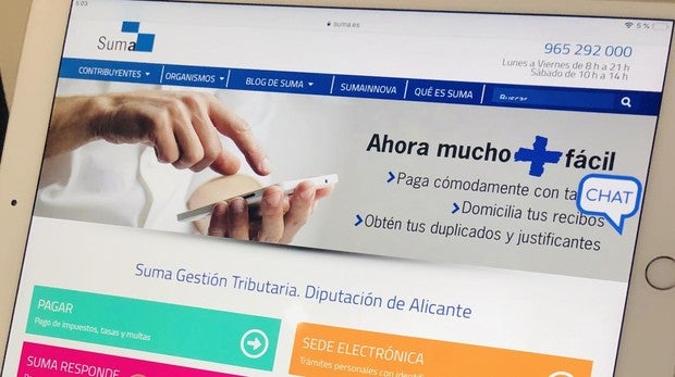 Suma pone al cobro hasta el 4 de octubre más de 560 millones de euros del IBI y al IAE de 139 municipios