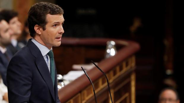 Casado, sobre la investidura de Sánchez: «Ha sido la historia de un gran fracaso»