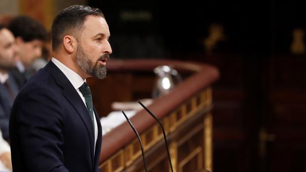 Abascal ignora a Pedro Sánchez y se dirige al «frente popular»: «Ni venceréis ni convenceréis»