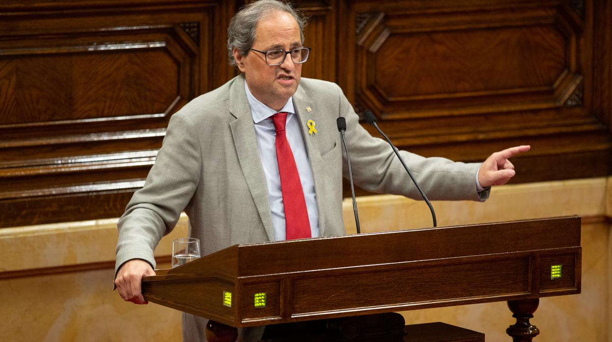 Quim Torra, presidente de la Generalitat