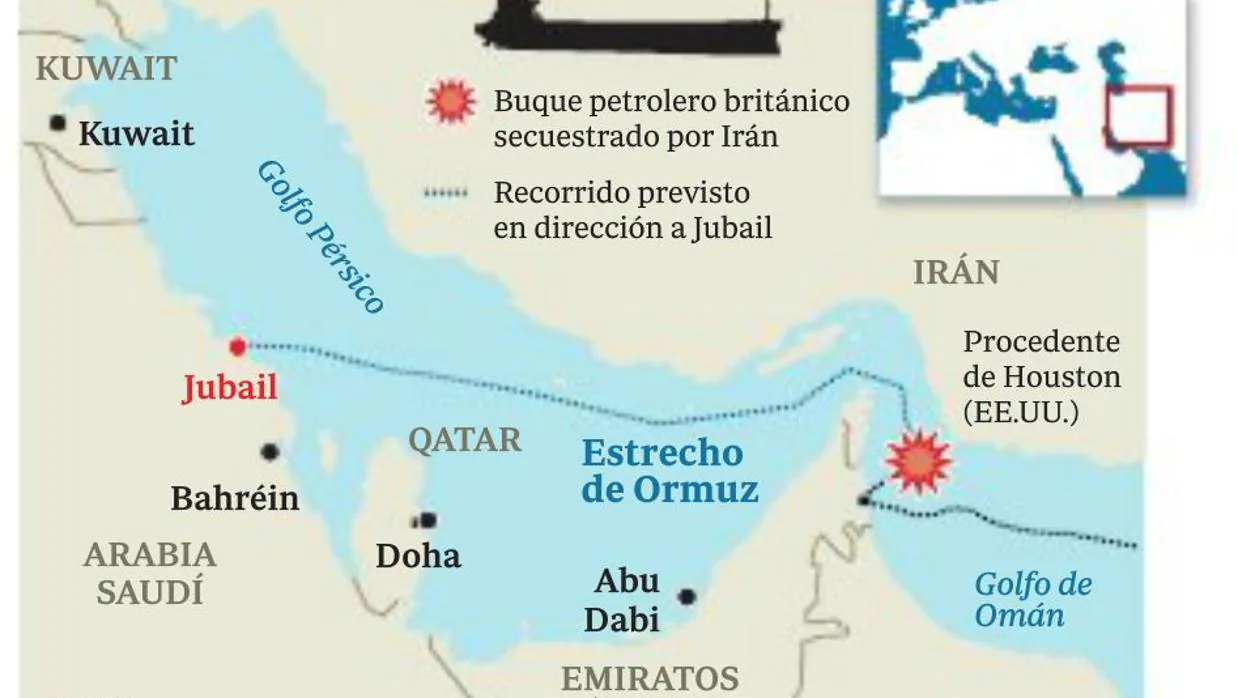 España no contempla sumarse a la misión naval liderada por EE.UU. en el estrecho de Ormuz