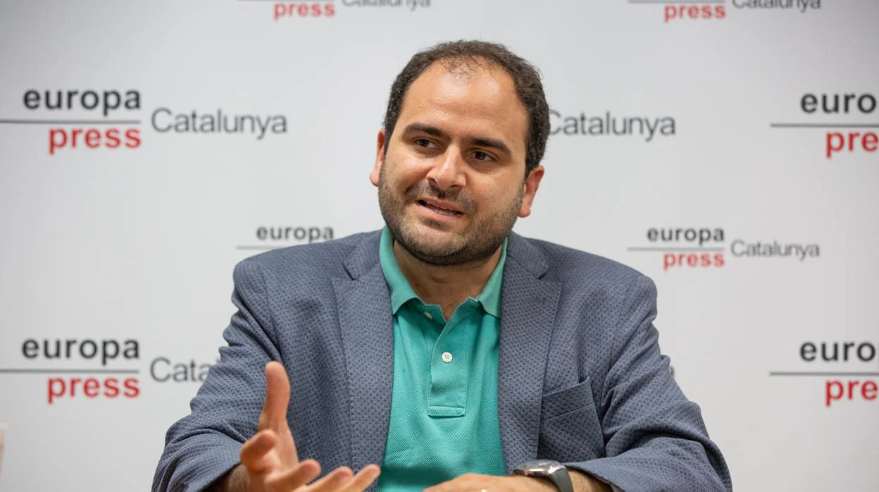 El presidente de Sociedad Civil Catalana, Fernando Sánchez Costa