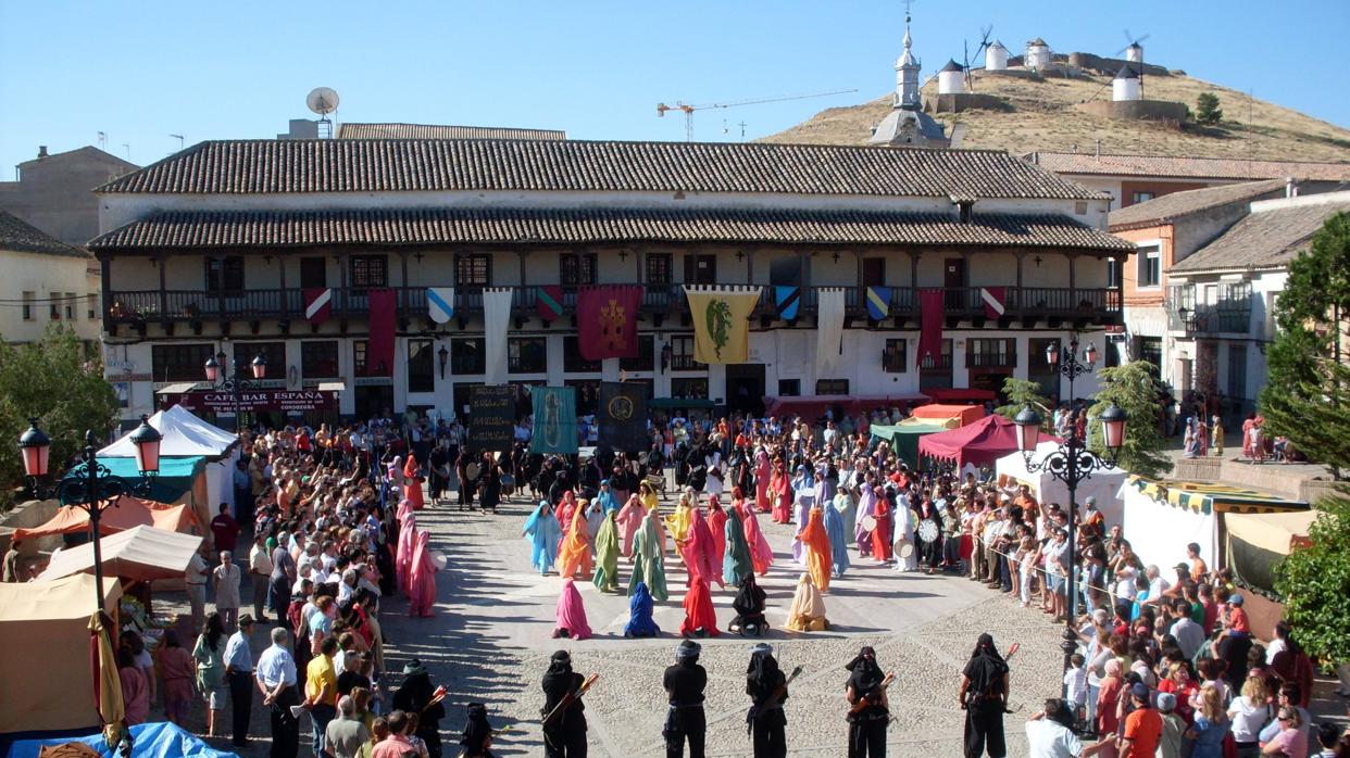 Foto de archivo de uno de las anteriores ediciones de Consuegra Medieval