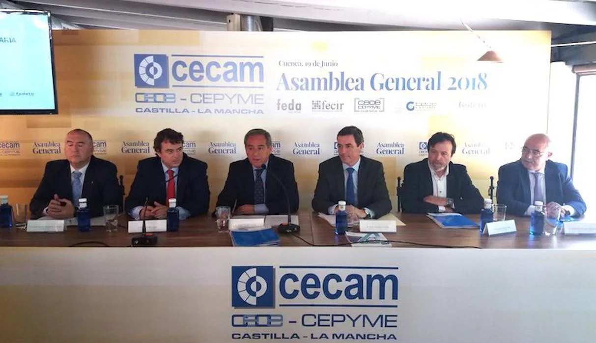 Asamblea general de la patronal regional CECAM