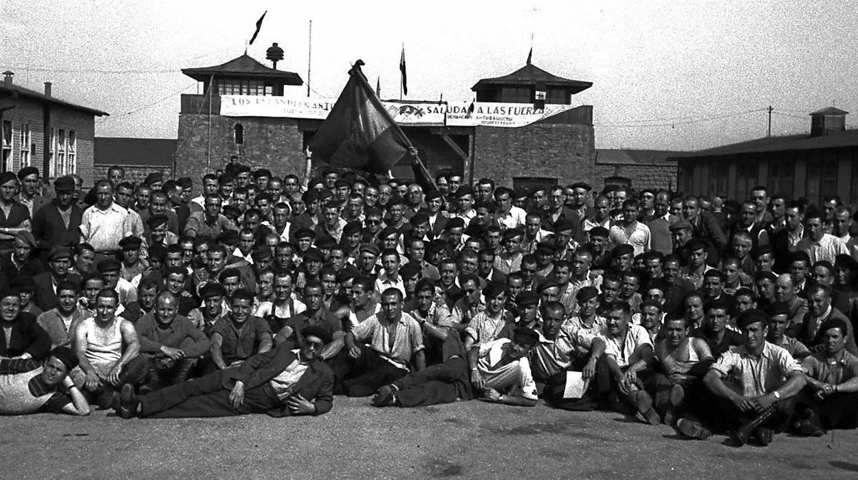 Liberación del campo nazi de concentración de Mauthausen