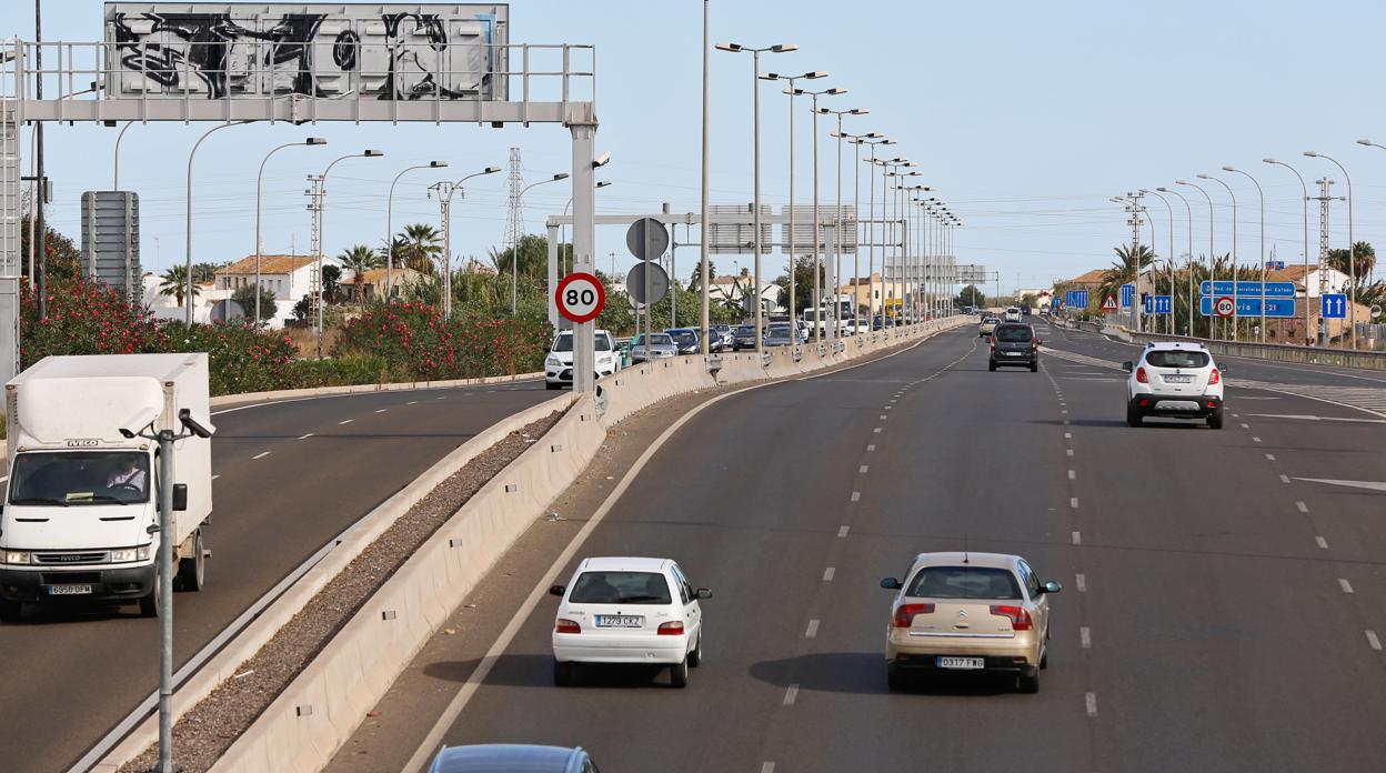 Imagen de archivo de una carretera de Valencia