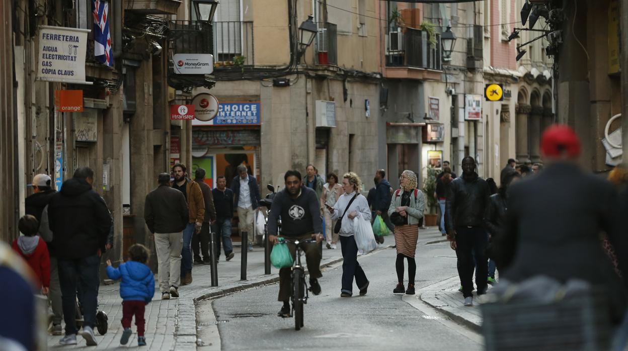 El barrio del Raval de Barcelona