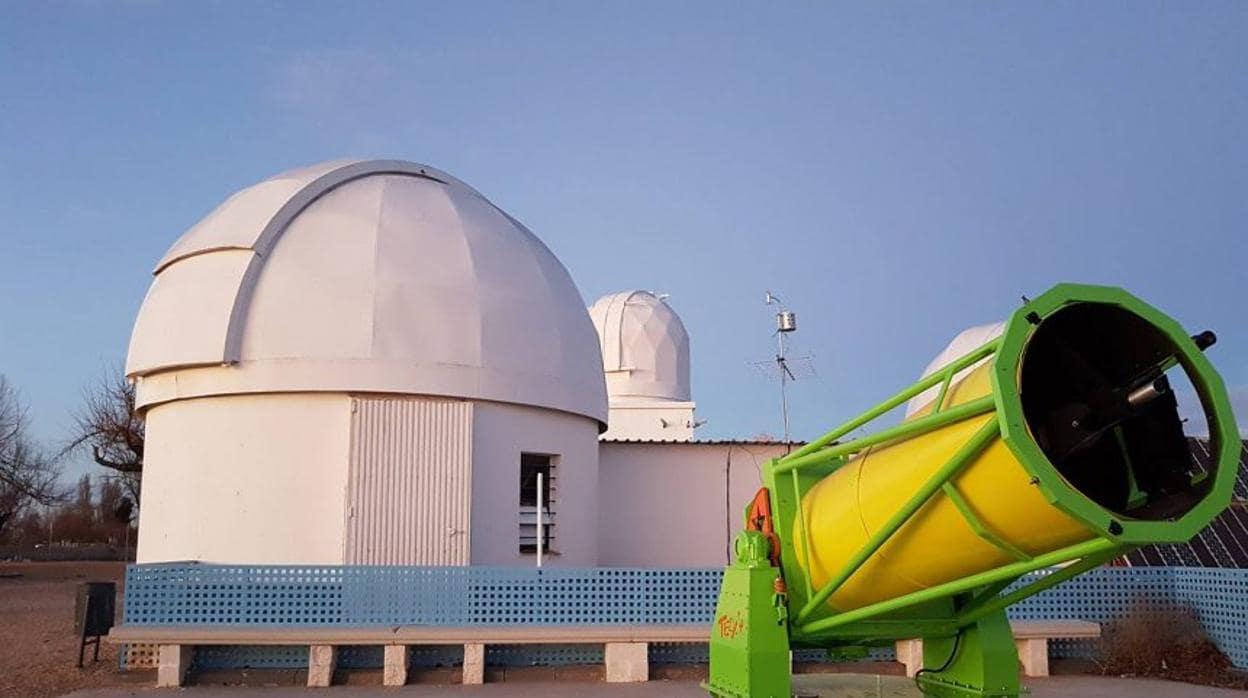 Instalaciones del observatorio astronómico en La Puebla de Almoradiel