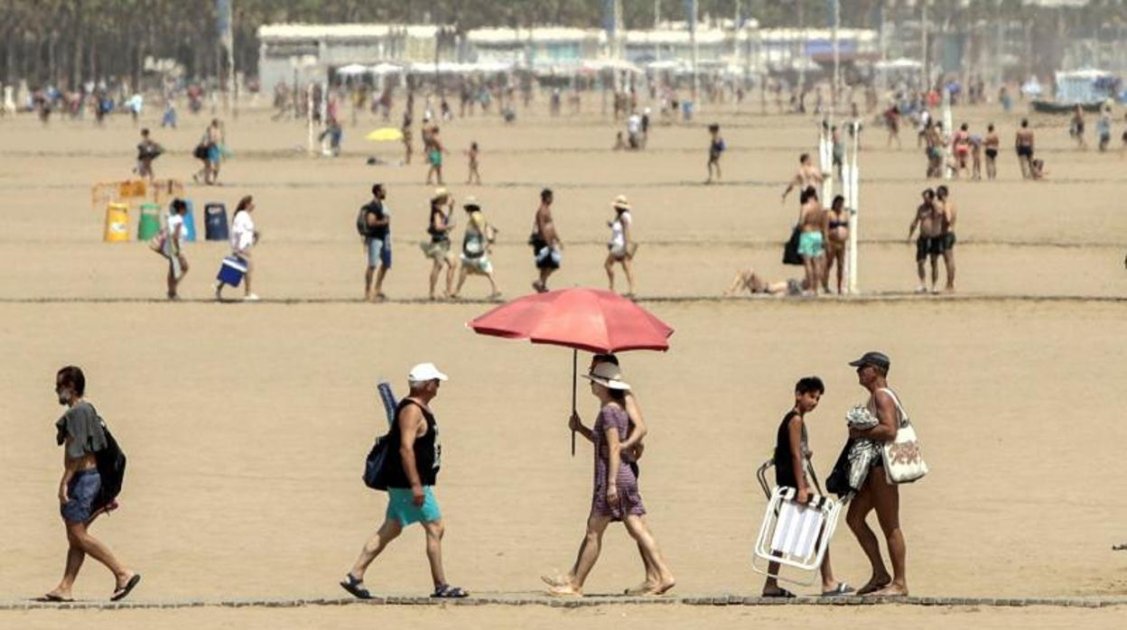 El tiempo en Valencia: la ola de calor se despide con temperaturas de 40 grados y el lunes bajón térmico