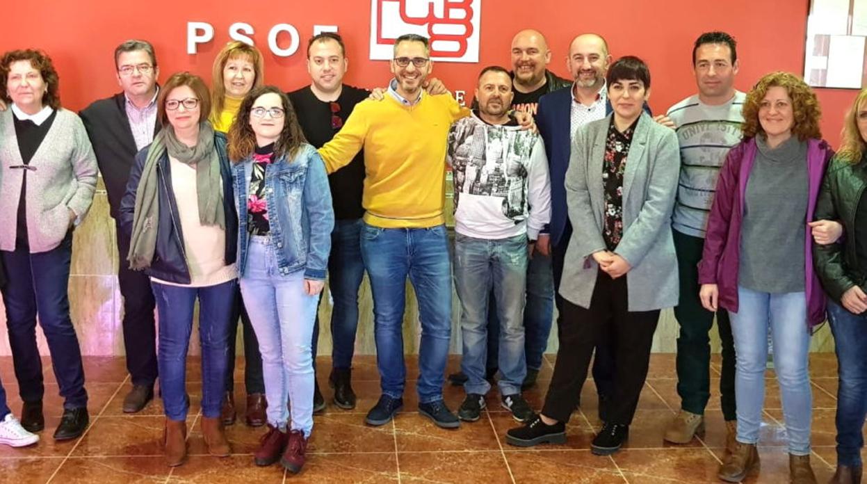 Miembros del PSOE de Torrenueva, en la provincia de Ciudad Real