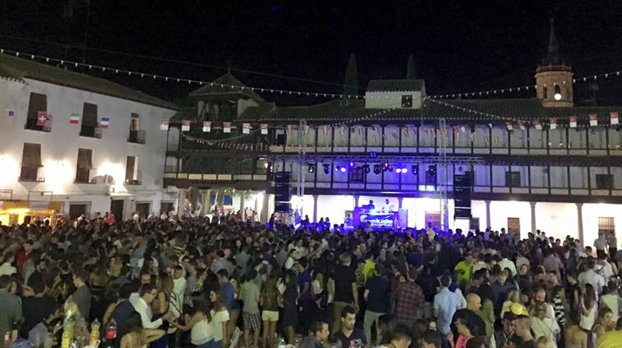 Tembleque en fiestas